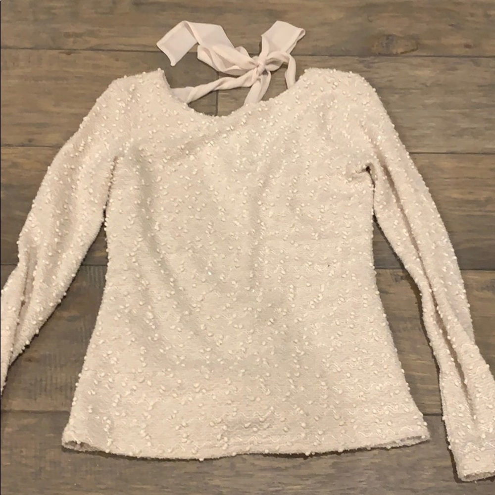 Jennifer Lopez Top/ Sweater With Bow